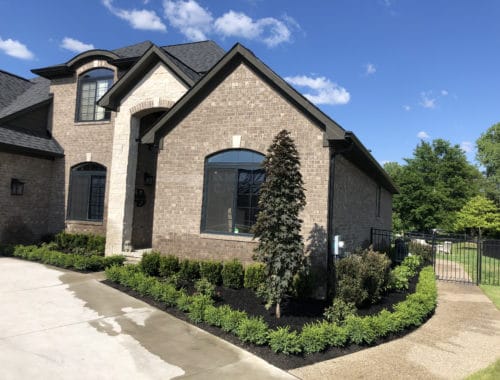 Image of residential landscape by J & J Landscaping, LLC in Metro Detroit, Michigan